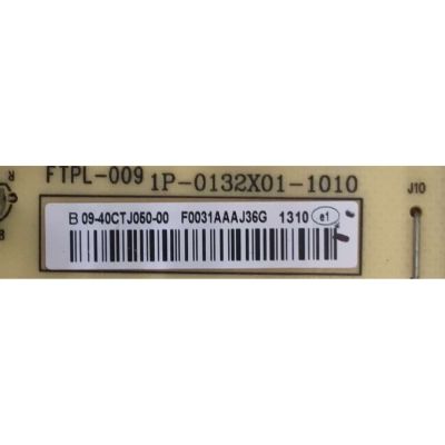 KIT DE TAREJETAS PARA TV SHARP / MAIN 1P-0131C00-2010 / FTIF-020 / FUENTE 09-40CTJ050-00 / 1P-0132X01-1010 / T-CON RUNTK5317TPZZ / 5317TP / PANEL S400DH3-1 / MODELO LC-40LE550U - Imagen 3